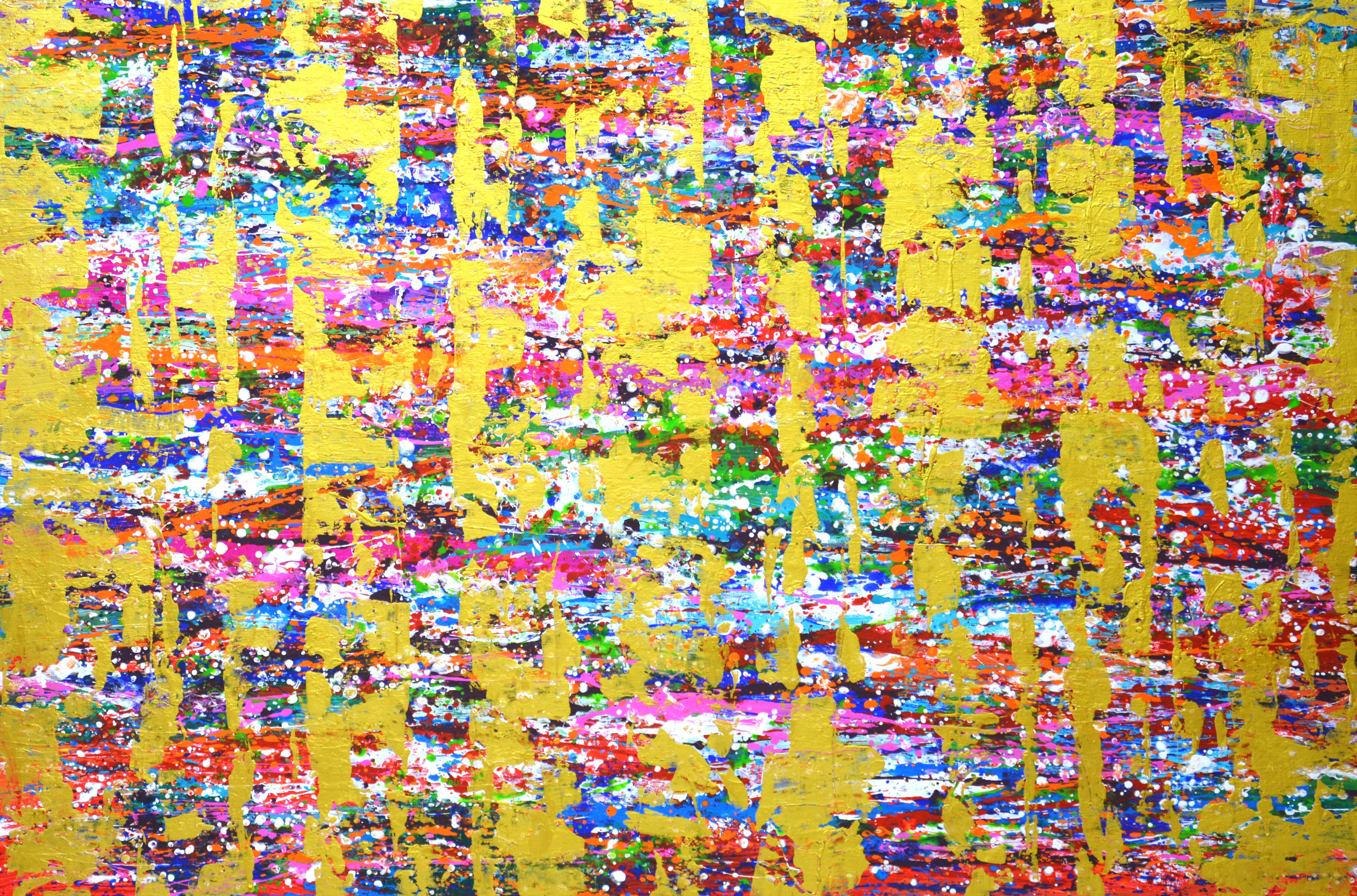 Iryna Kastsova, Expression with gold 3. Iryna Kastsova, Expression with gold 3.
