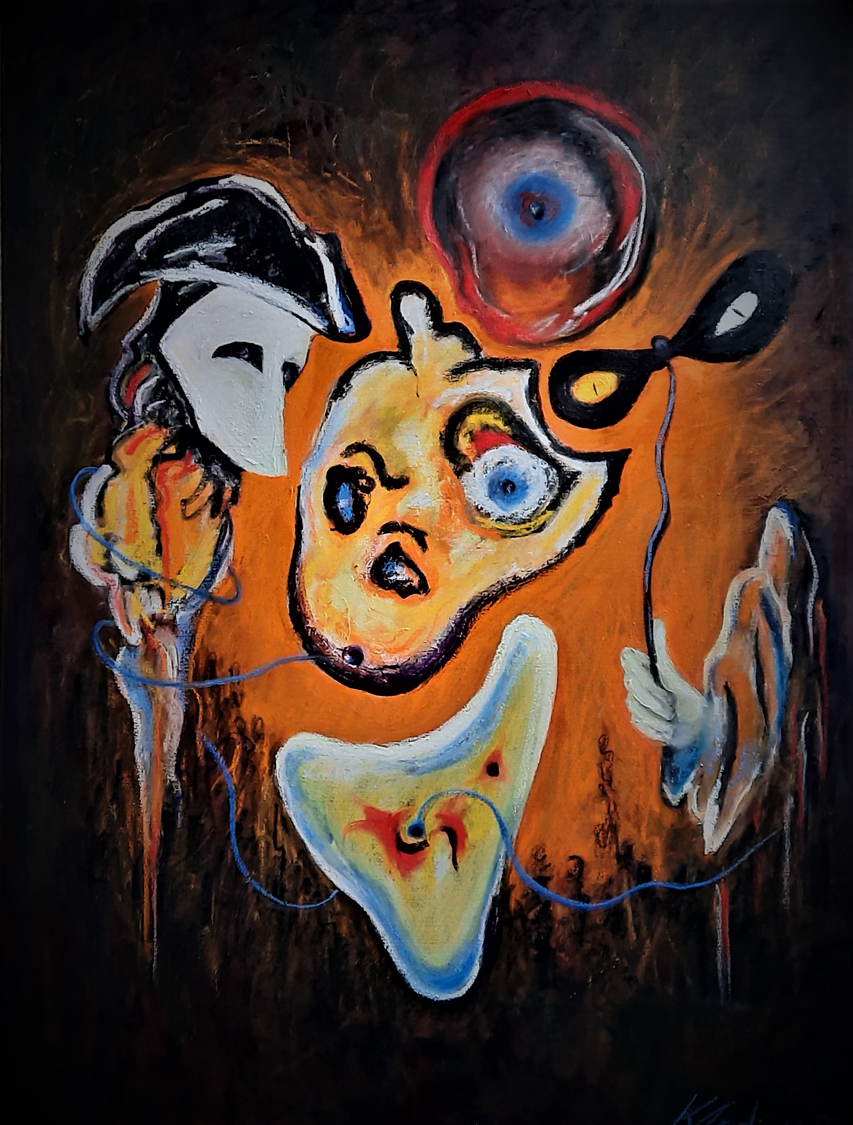 Vladimir Kolosov, Enigmatic appearance of myself in an other's dream Vladimir Kolosov, Enigmatic appearance of myself in an other's dream
