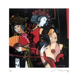 Print, Un air de gaisha, Jean-Louis Mendrisse