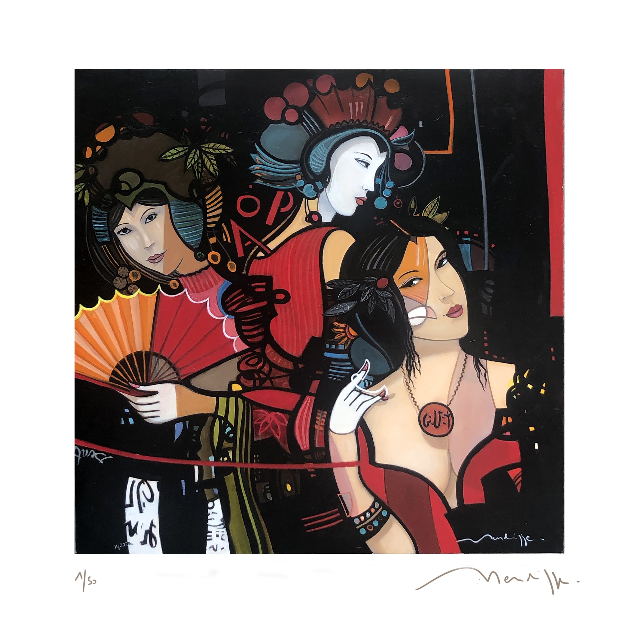 Jean-Louis Mendrisse, Un air de gaisha Jean-Louis Mendrisse, Un air de gaisha