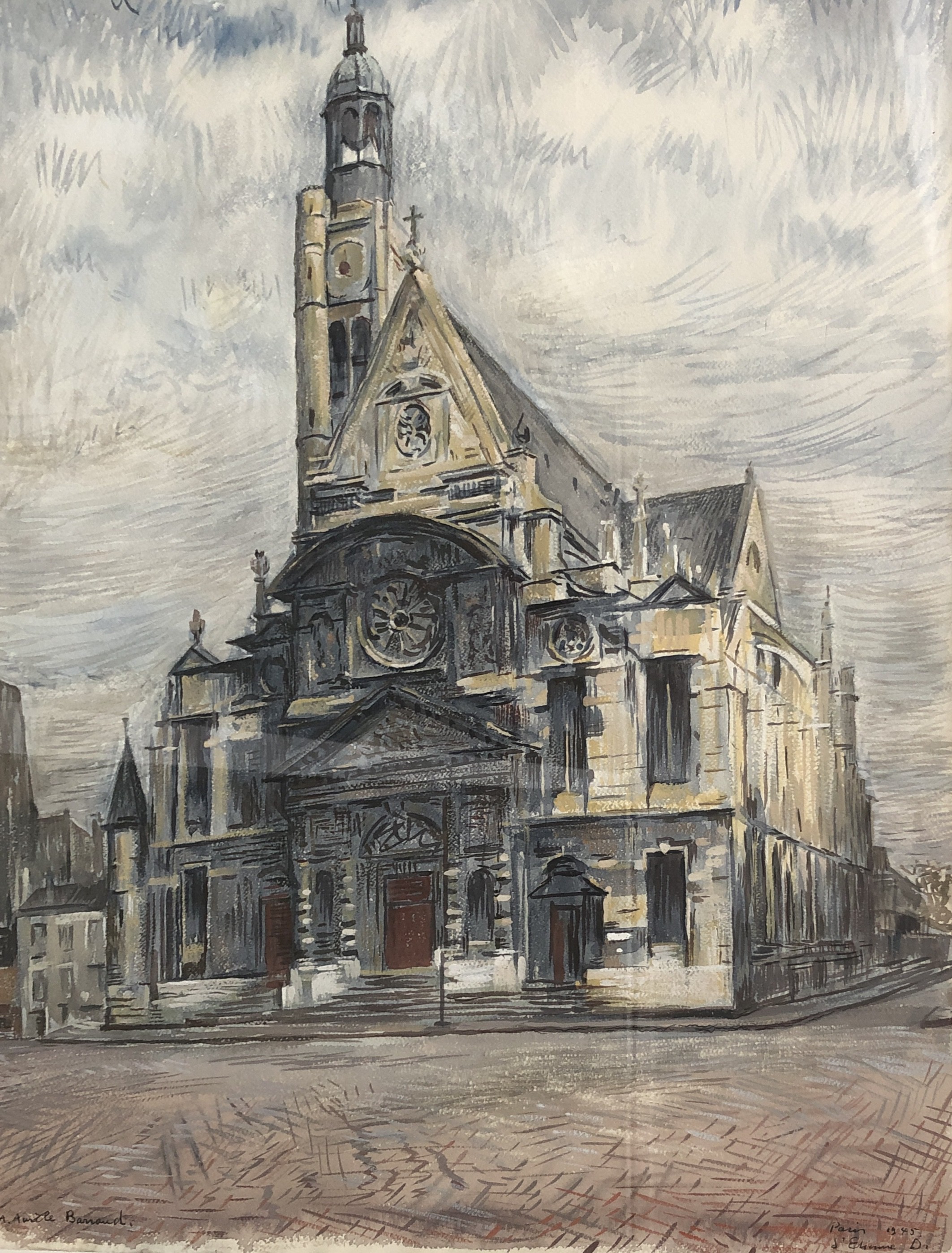 Aurèle Barraud, Église Saint-Étienne-Du-Mont, Paris Aurèle Barraud, Église Saint-Étienne-Du-Mont, Paris