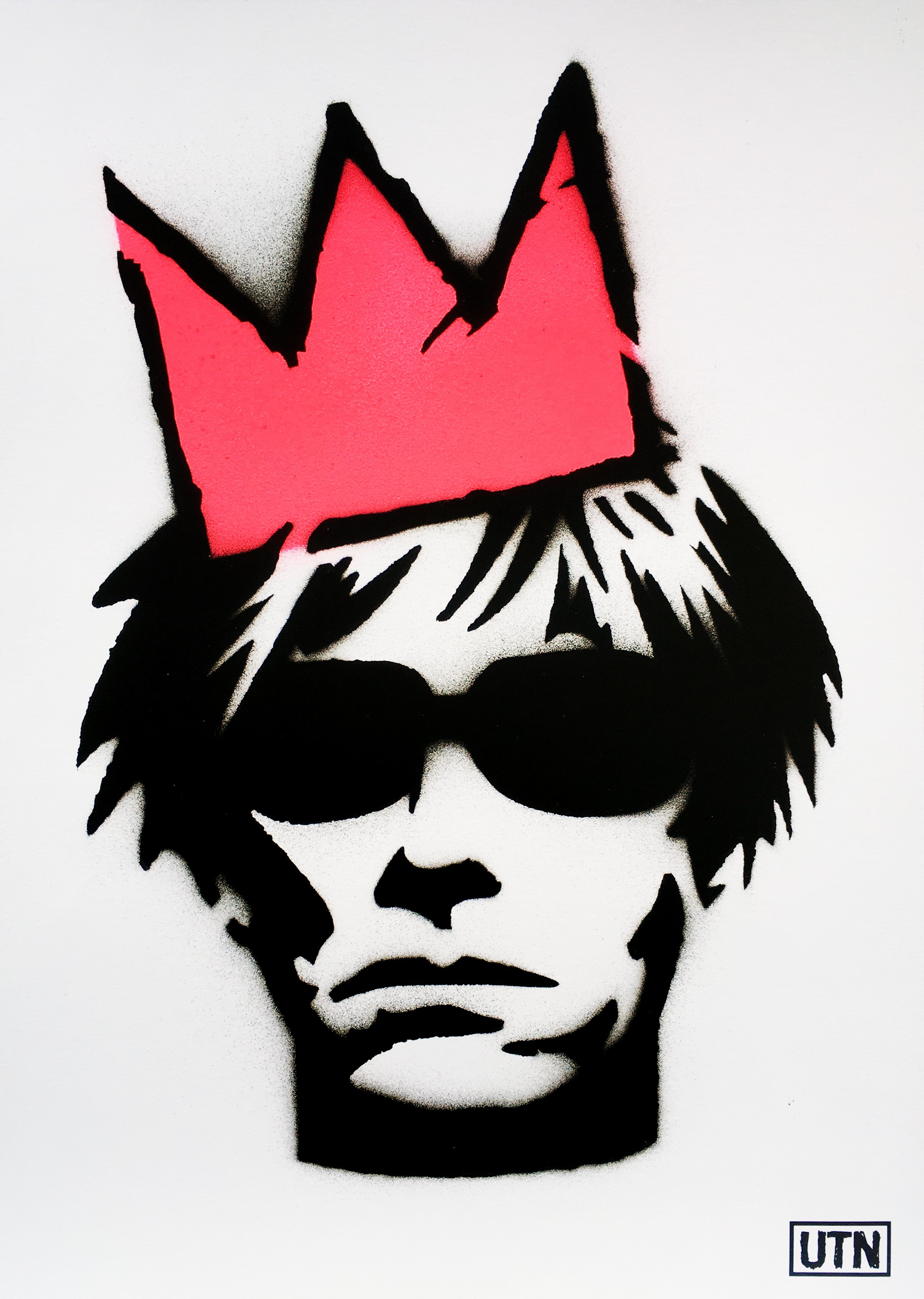 UTN, Warhol wears Basquiat crown 4 UTN, Warhol wears Basquiat crown 4