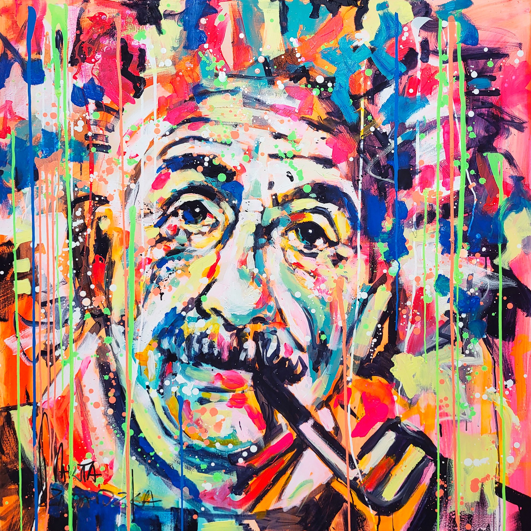 Marta Zawadzka, Albert Einstein Marta Zawadzka, Albert Einstein