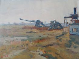 Peinture, On the current, Oleksandr Khrapachov
