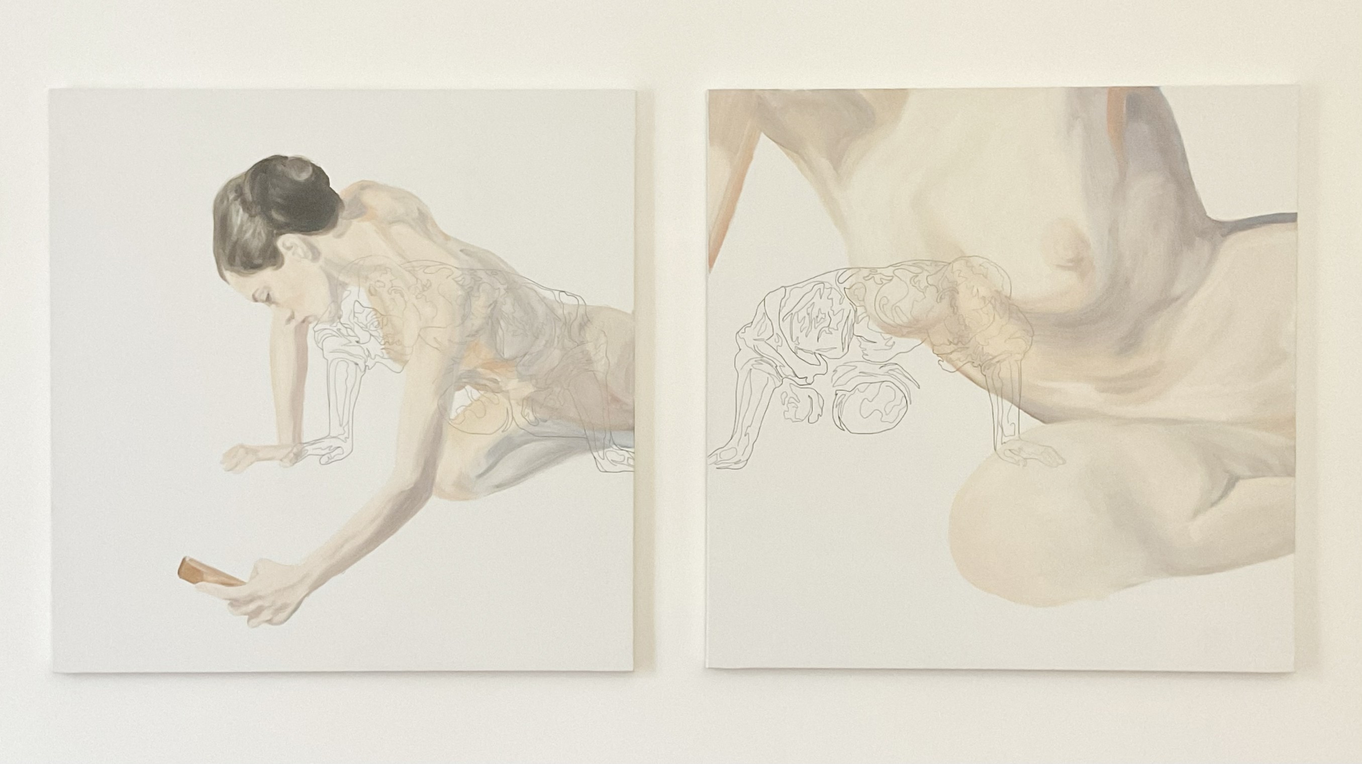 Carmen González Castro, Diptyque No sabe qué es lo que ve / Todo aquello por lo que él mismo es digno de admiración Carmen González Castro, Diptyque No sabe qué es lo que ve / Todo aquello por lo que él mismo es digno de admiración