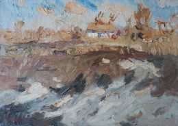 Peinture, Spring sun, Oleksandr Khrapachov