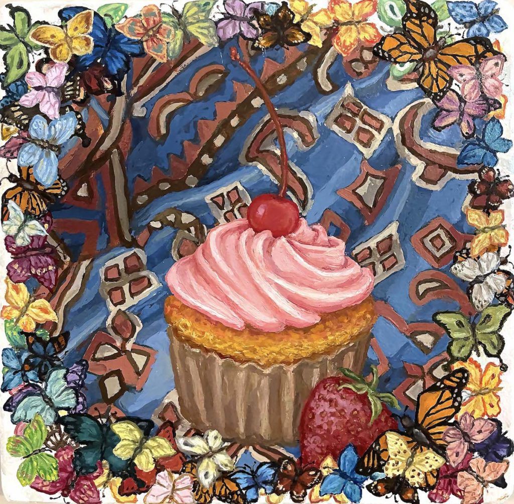 Matt Jacobs, Cupcake on a carpet Matt Jacobs, Cupcake on a carpet