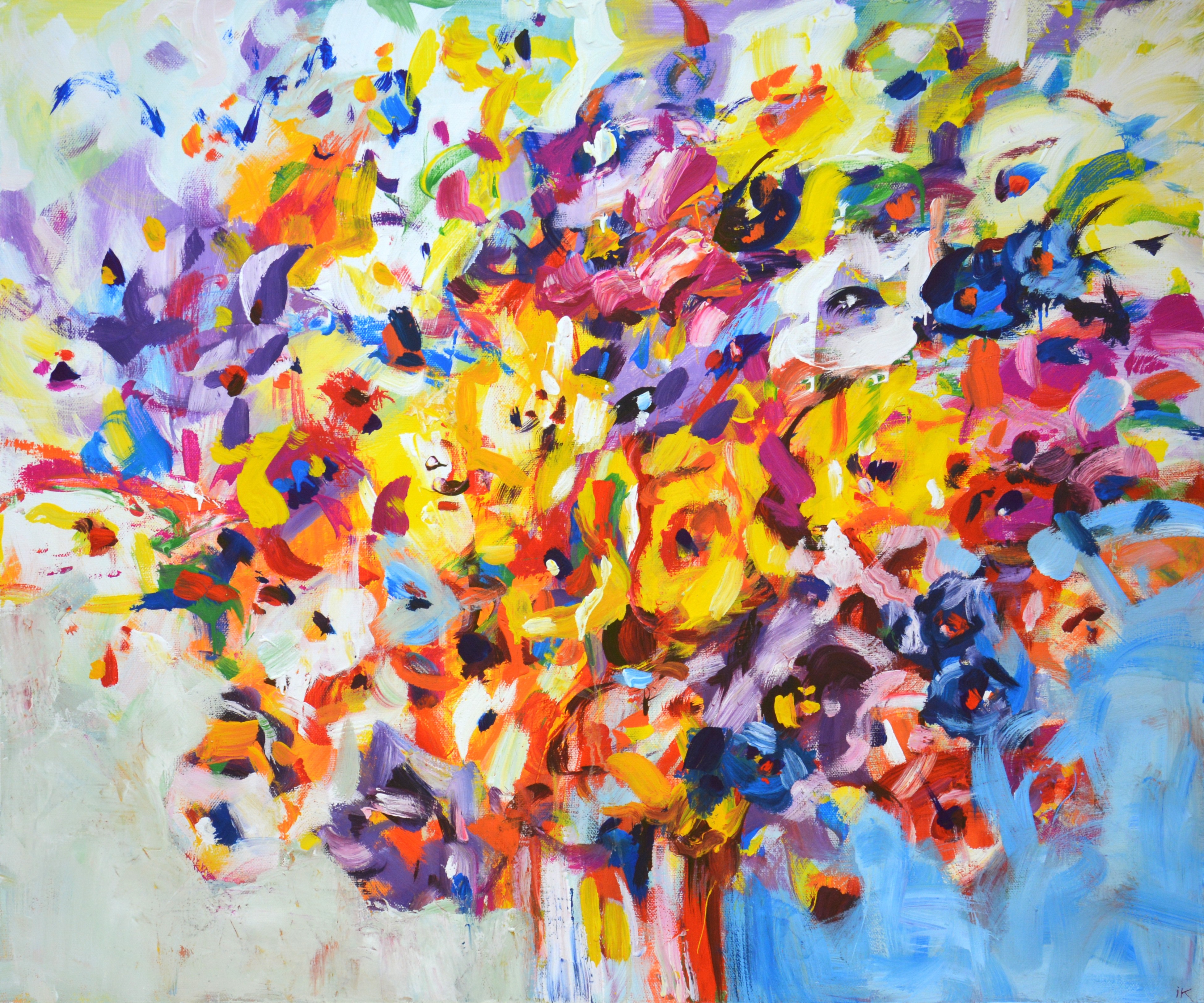 Iryna Kastsova, Abstract bouquet. Iryna Kastsova, Abstract bouquet.