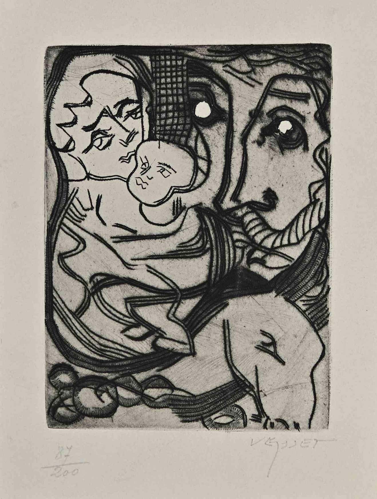 Raymond Veysset, Portrait of Woman Raymond Veysset, Portrait of Woman