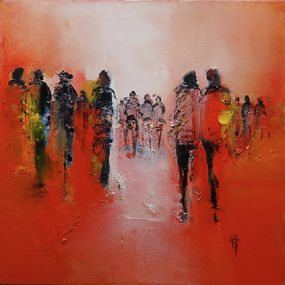 Painting, Red, Christian Raffin