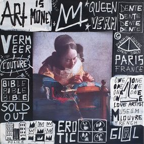 Dentellière Vermeer, Spaco