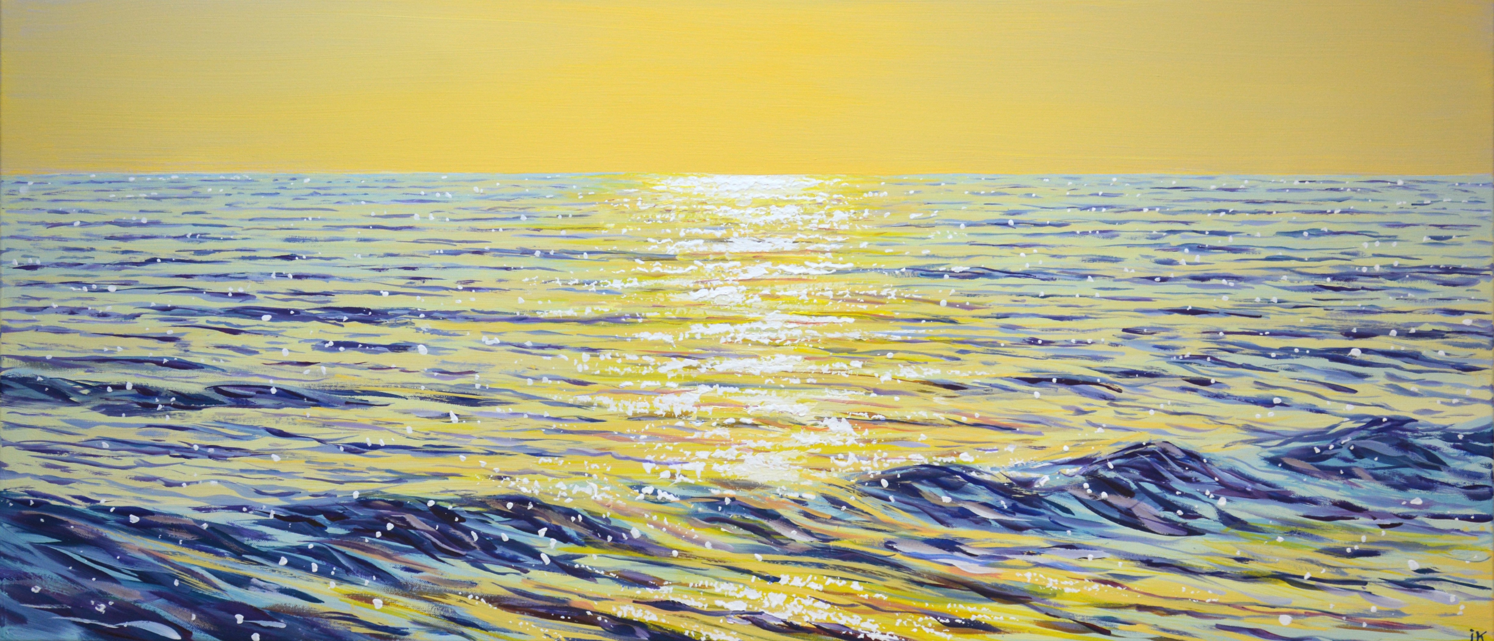Iryna Kastsova, Warm ocean evening. Iryna Kastsova, Warm ocean evening.