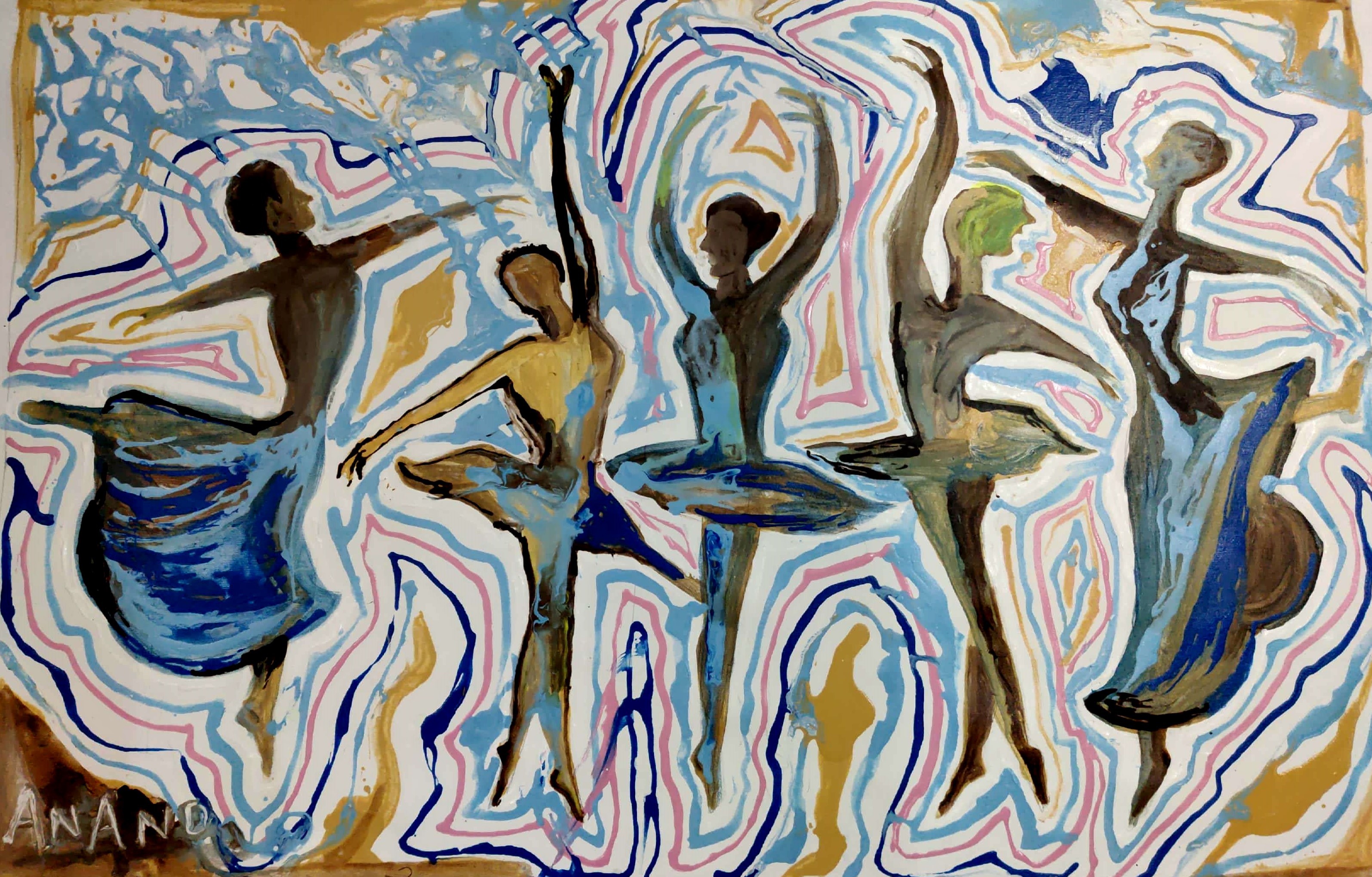 Anand Manchiraju, Abstract expression-6 Anand Manchiraju, Abstract expression-6