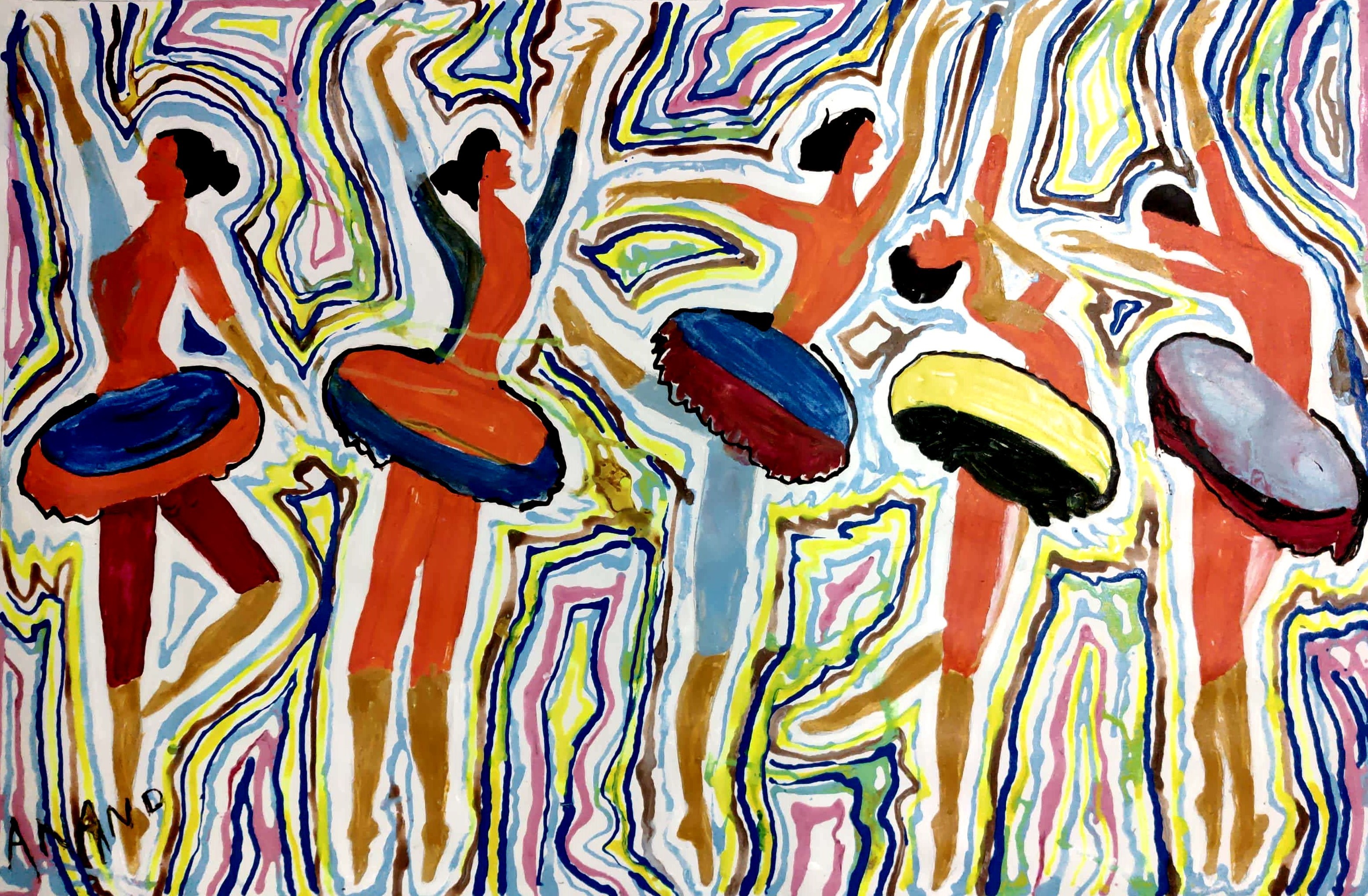 Anand Manchiraju, Abstract expression-7 Anand Manchiraju, Abstract expression-7