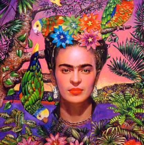 Painting, Frida for ever, Daniel Burgraeve
