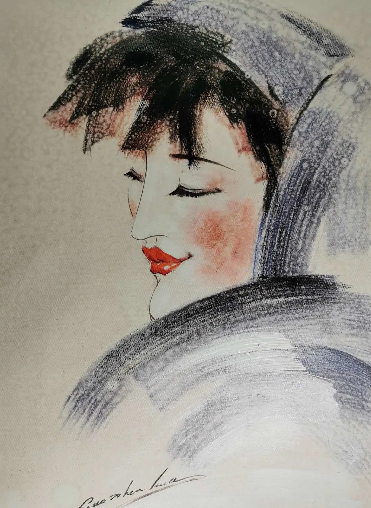 Zhenhua Guo, Portrait du femme Zhenhua Guo, Portrait du femme