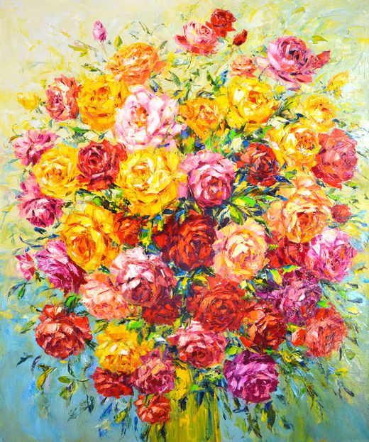 Iryna Kastsova, Roses. Iryna Kastsova, Roses.
