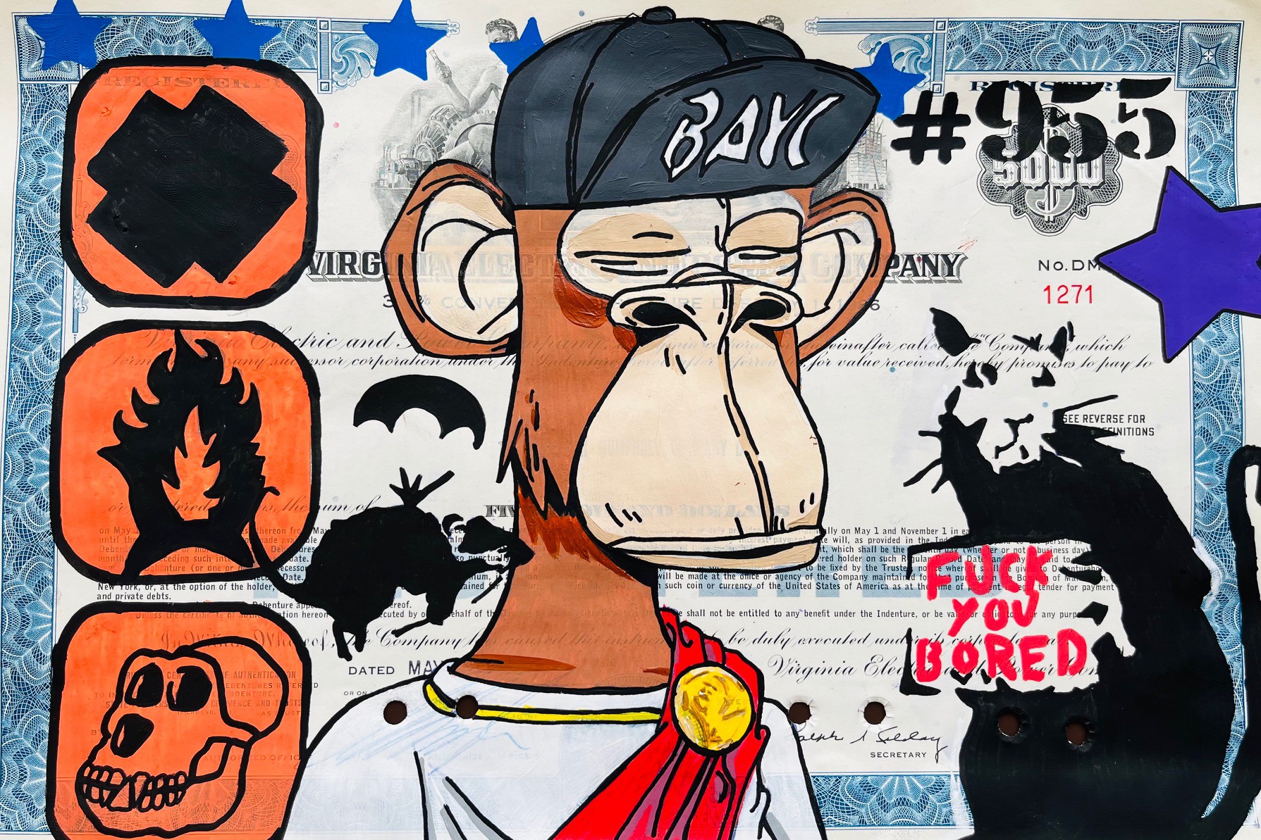 Simone De Rosa, Rat invasion VS Bored Ape Simone De Rosa, Rat invasion VS Bored Ape