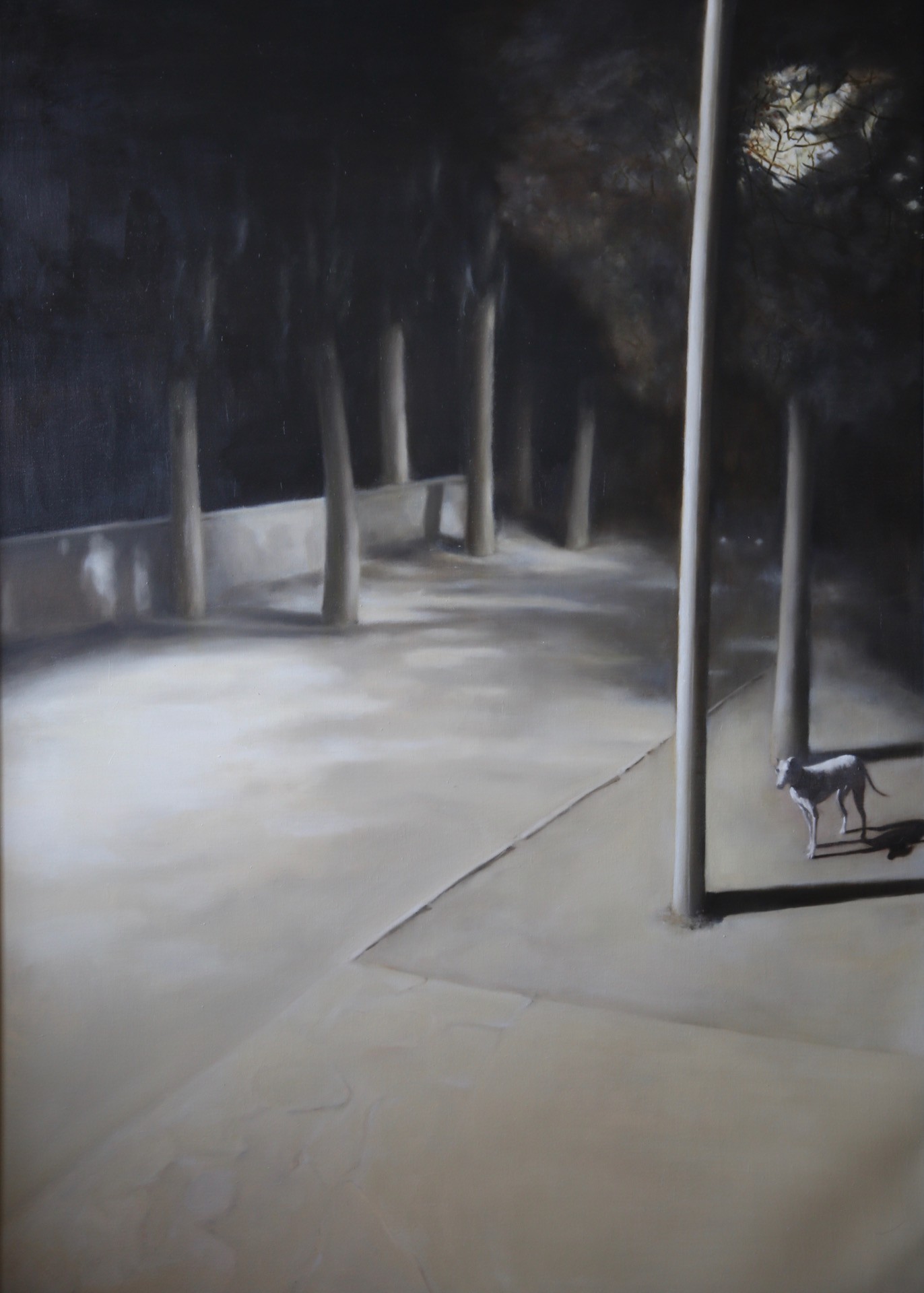 Wang Dianyu, Dog Under Street Lights Wang Dianyu, Dog Under Street Lights