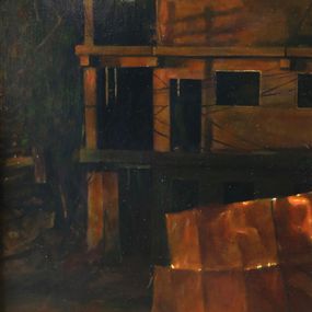 Peinture, Abandoned House, Wang Dianyu
