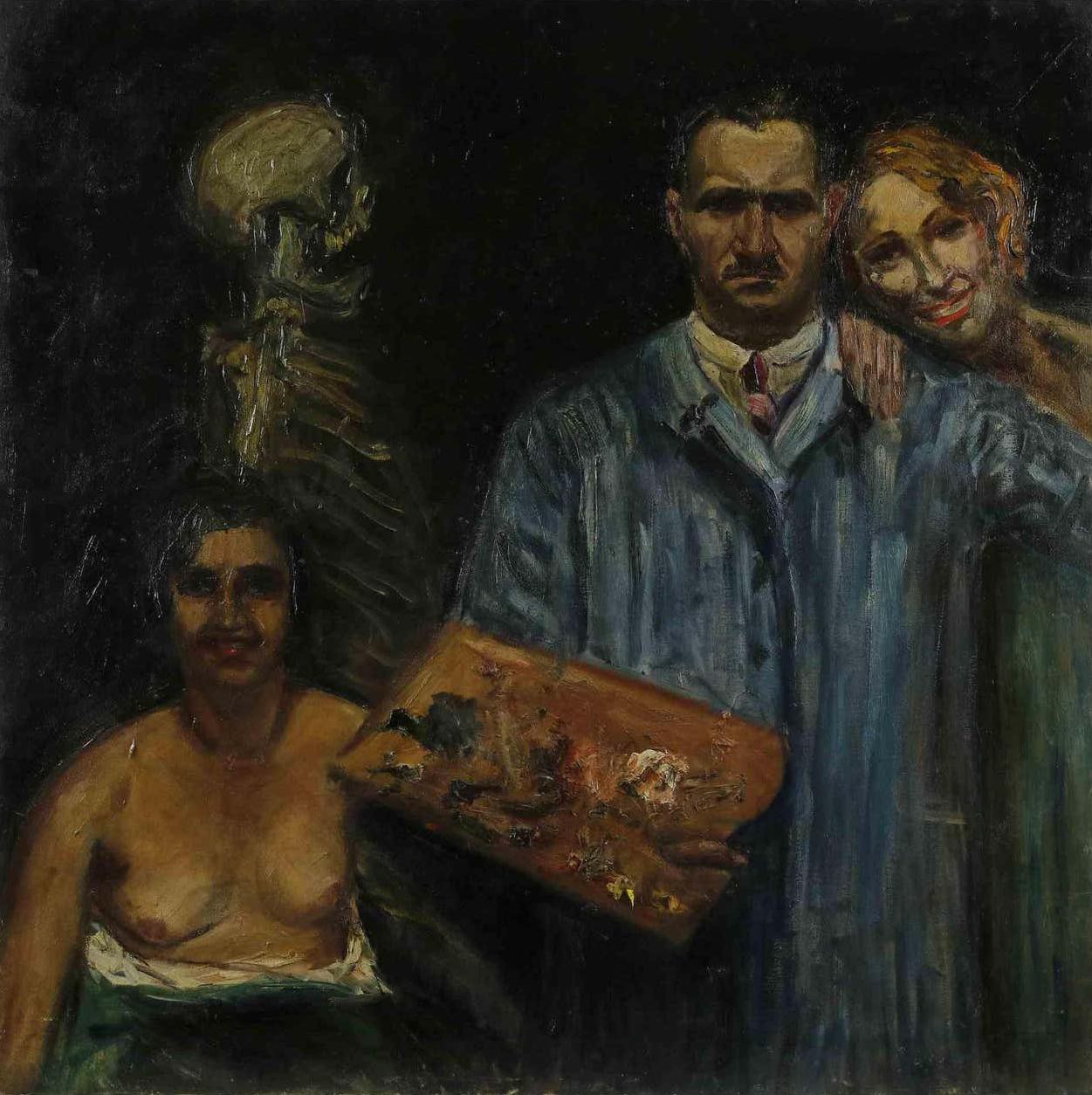 Antonio Feltrinelli, Self-Portrait with Models Antonio Feltrinelli, Self-Portrait with Models