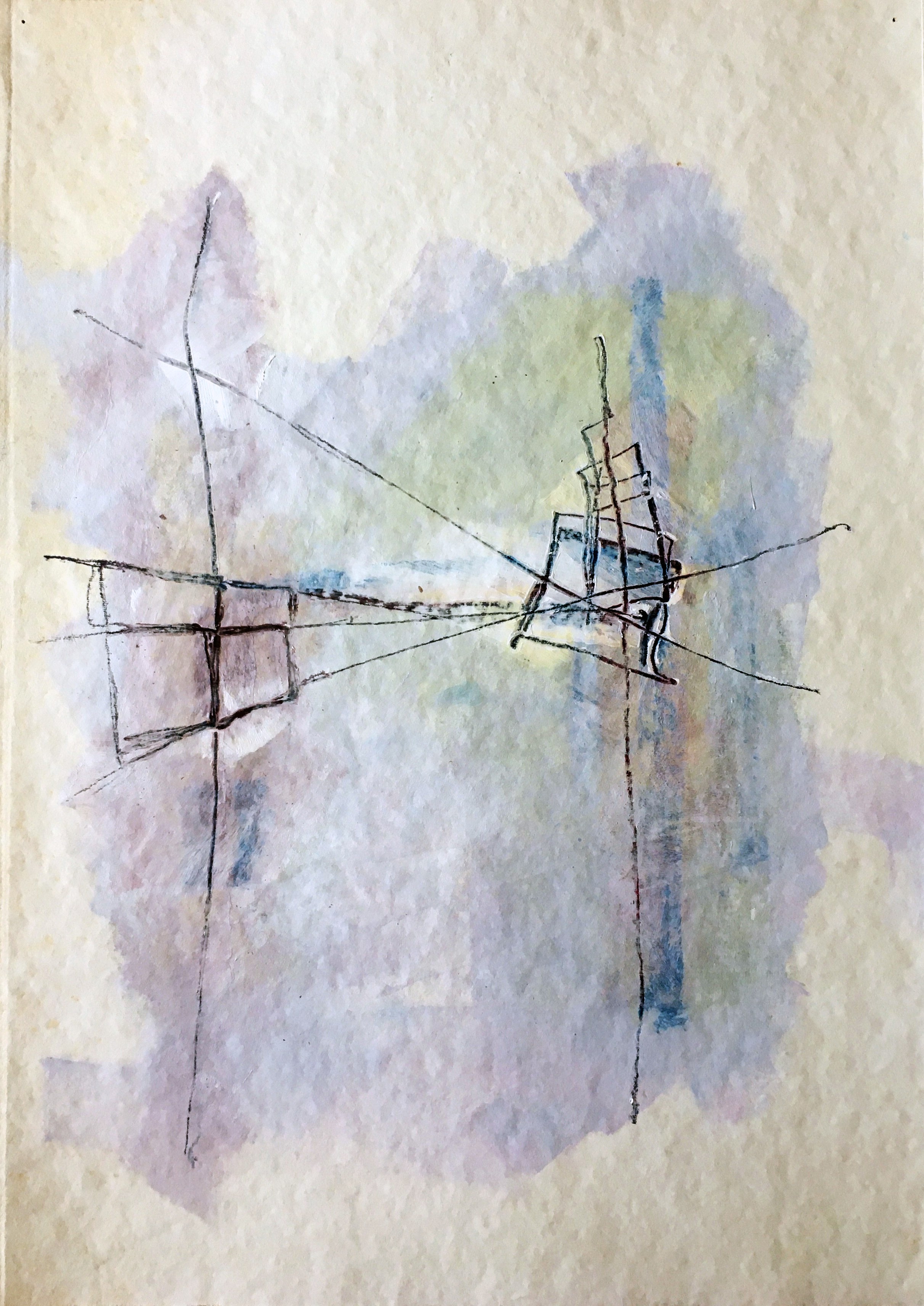 Eva Vemeerbergen, Sans Titre, Série : Les Ponts de Léonard Eva Vemeerbergen, Sans Titre, Série : Les Ponts de Léonard