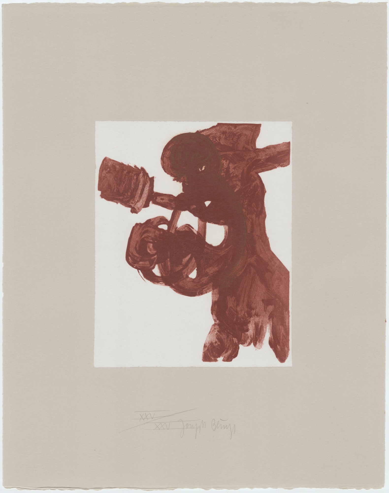 Joseph Beuys, Schwurhand: Foetus Joseph Beuys, Schwurhand: Foetus