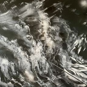 Painting, The Sublime. Stormy Sea 2022.1, Christine Keruth