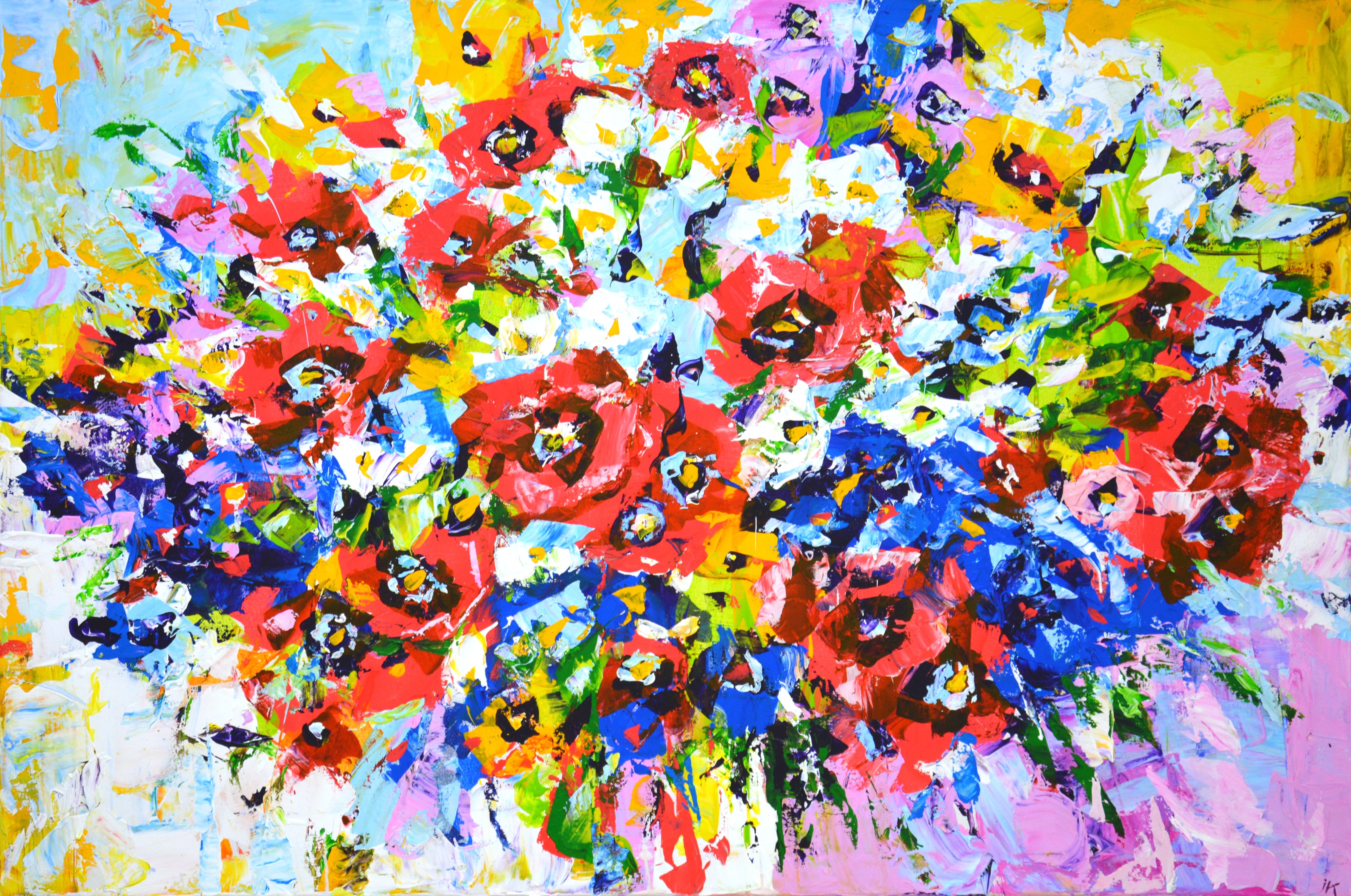 Iryna Kastsova, Bright bouquet. Iryna Kastsova, Bright bouquet.