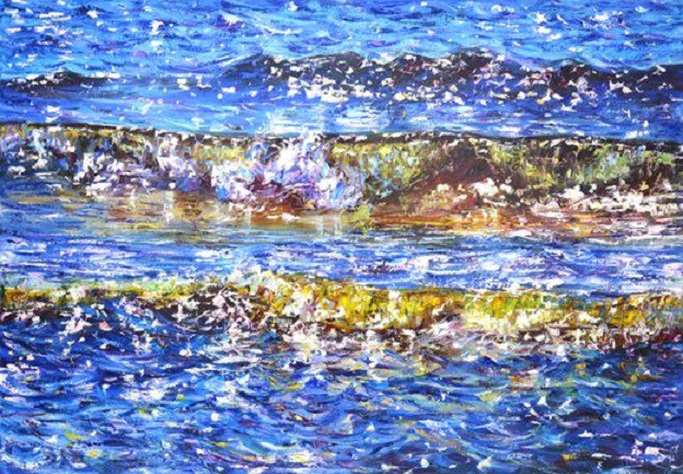 Iryna Kastsova, Glare on the water 8. Iryna Kastsova, Glare on the water 8.