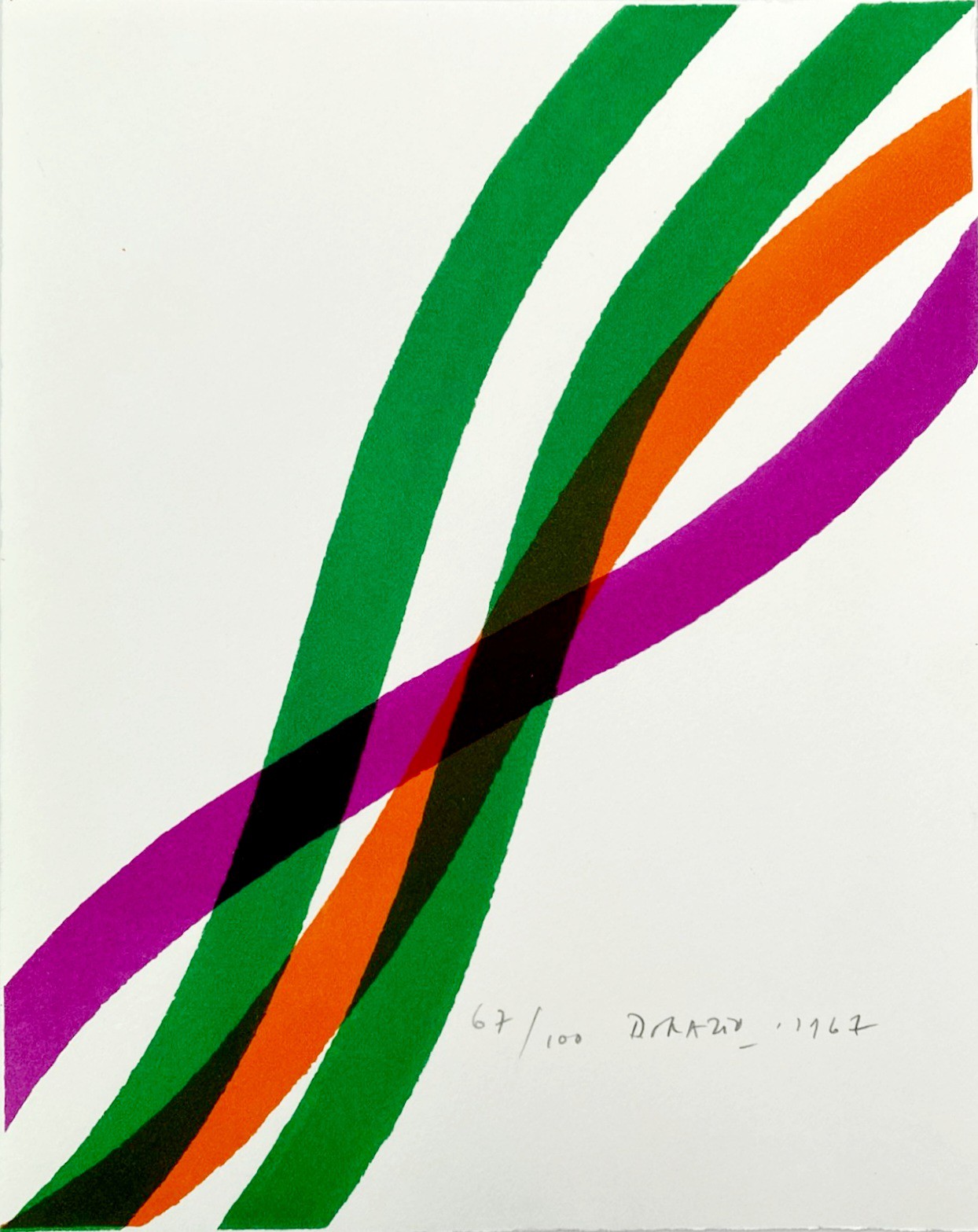 Piero Dorazio, Sans titre Piero Dorazio, Sans titre