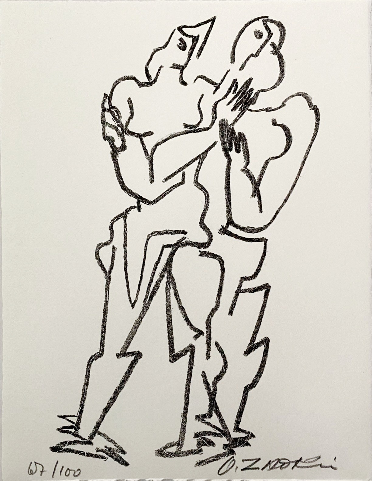 Ossip Zadkine, Hommage à Hans Arp Ossip Zadkine, Hommage à Hans Arp