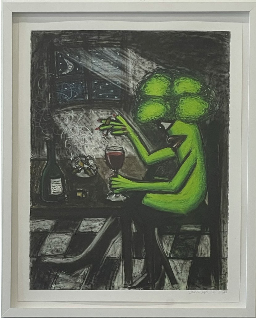 Hein Koh, Drinking and Smoking Alone Hein Koh, Drinking and Smoking Alone