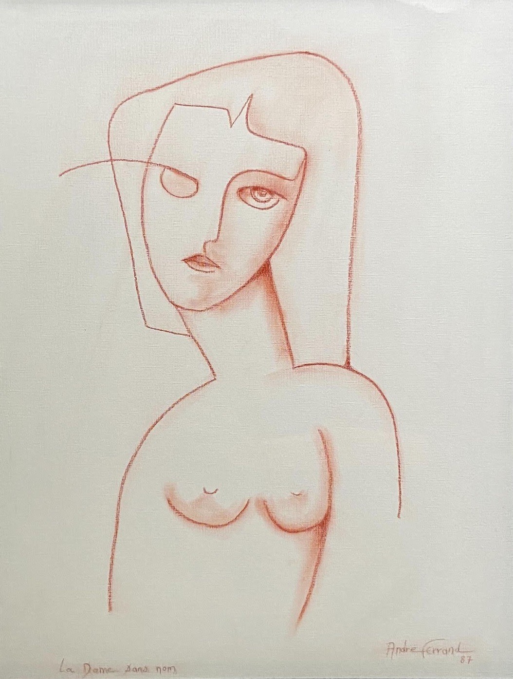 André Ferrand, La dame sans nom André Ferrand, La dame sans nom
