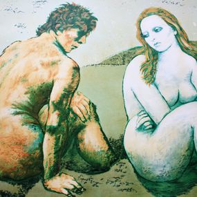 Print, Adamo ed Eva, Francesco Messina