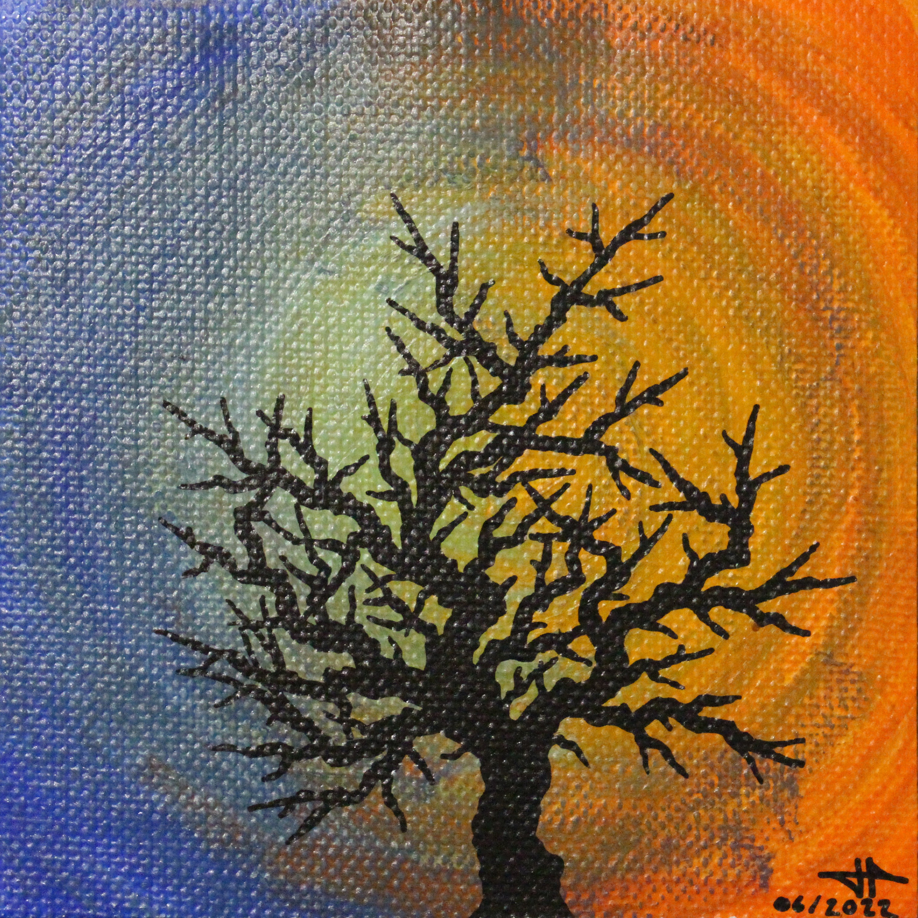 Jonathan Pradillon, Silhouette d’arbre / Nuit jour Jonathan Pradillon, Silhouette d’arbre / Nuit jour