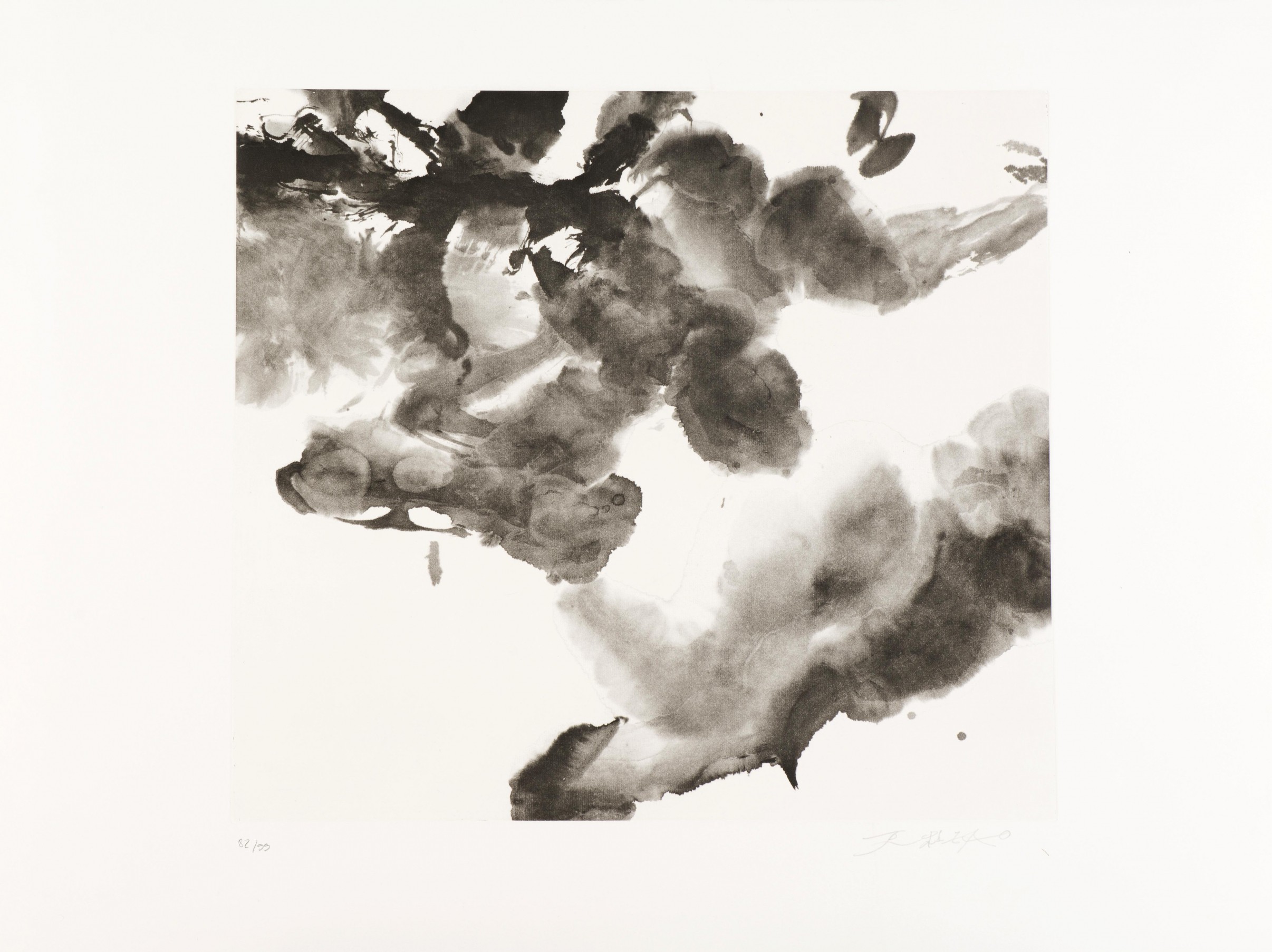 Zao Wou-Ki, Composition Zao Wou-Ki, Composition
