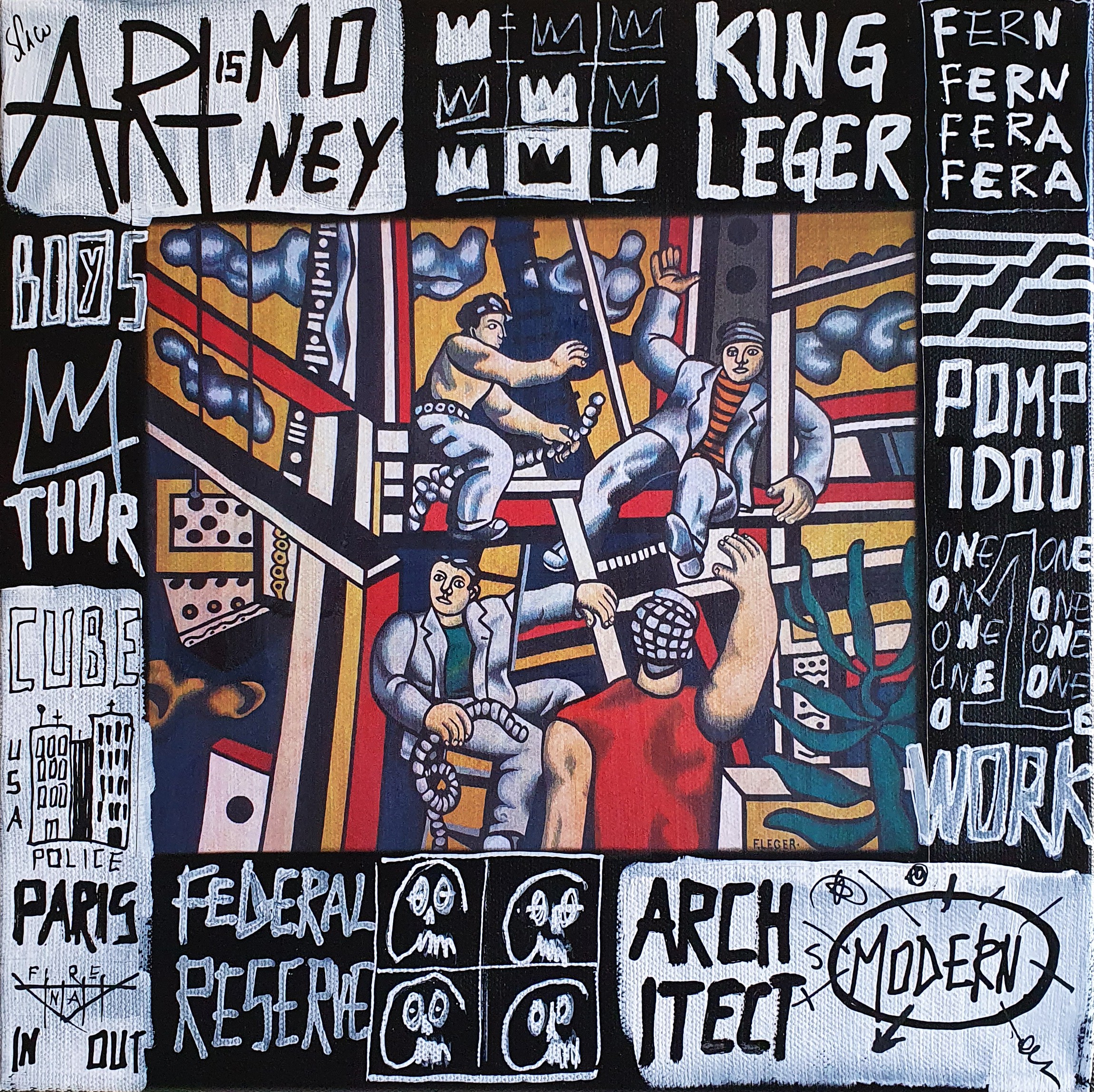 Spaco, Work with fernand Leger Spaco, Work with fernand Leger