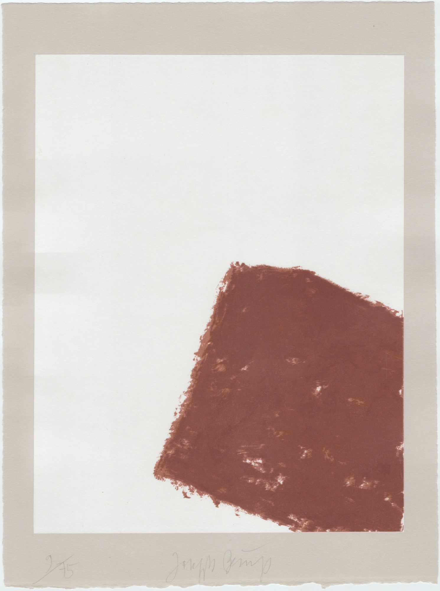 Joseph Beuys, Schwurhand: Wandernde Kiste #3 Joseph Beuys, Schwurhand: Wandernde Kiste #3