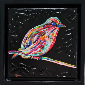 Gemälde, Oiseau sur l'espoir, M.Cros