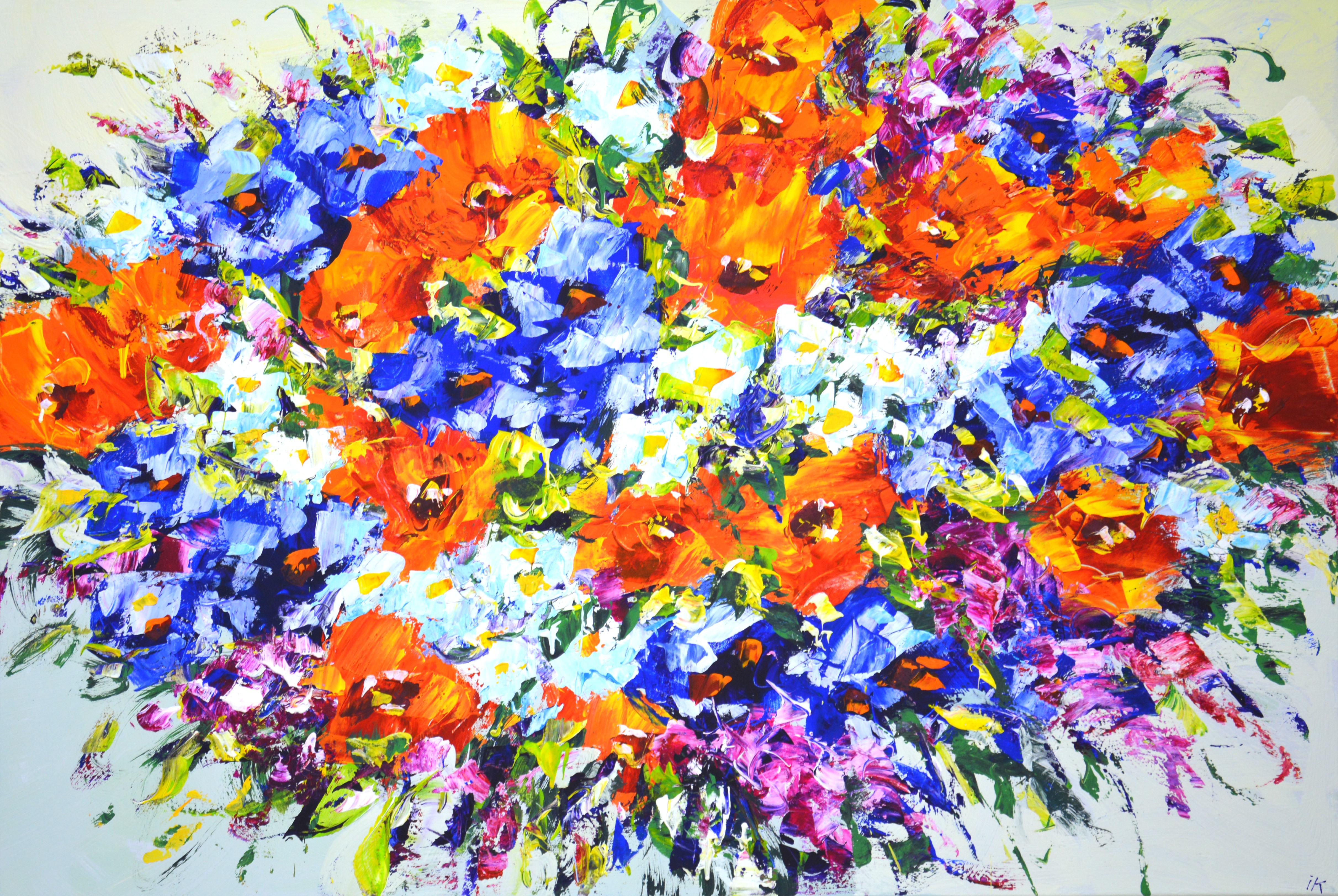Iryna Kastsova, Summer bouquet. Iryna Kastsova, Summer bouquet.
