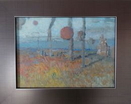 Painting, Homecoming_, Oleksandr Khrapachov
