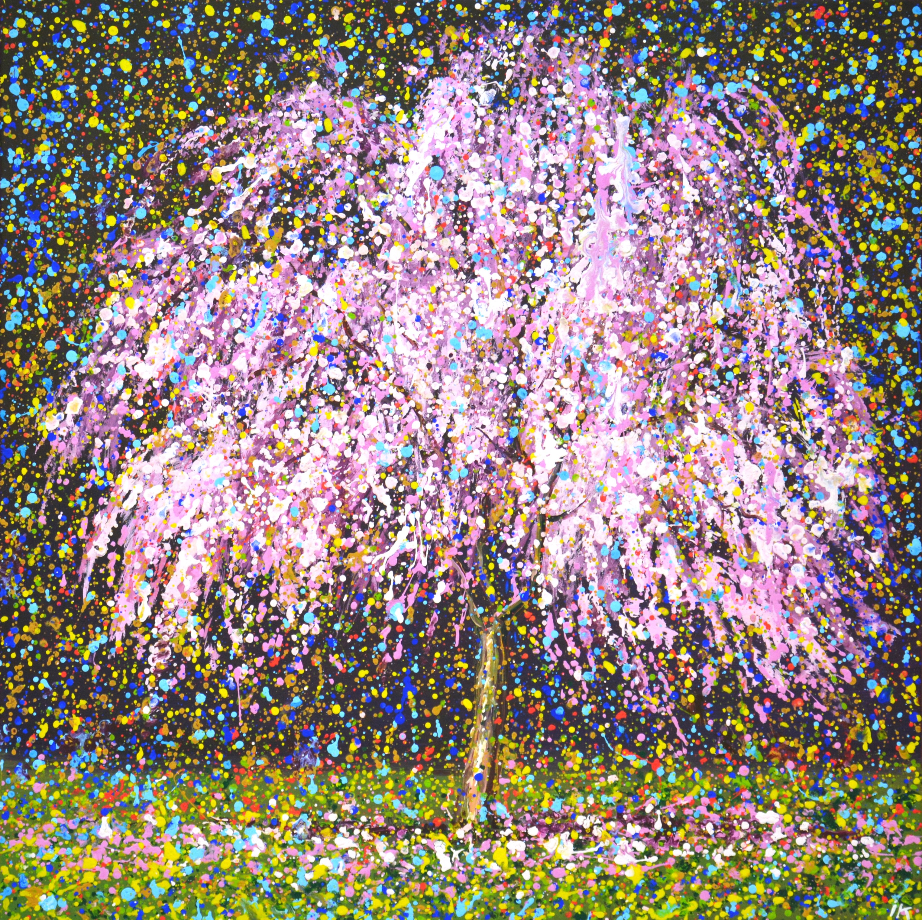 Iryna Kastsova, Blooming tree. Iryna Kastsova, Blooming tree.