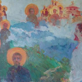 Peinture, View of the Saints, Oleksandr Khrapachov