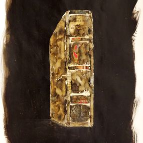Gemälde, The book, David Martinez