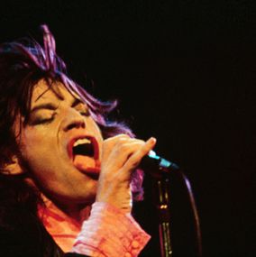 Fotografía, Mick Jagger On Stage, Mick Rock