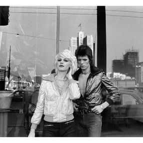 Photographie, Bowie And Cyrinda Foxe, Mick Rock