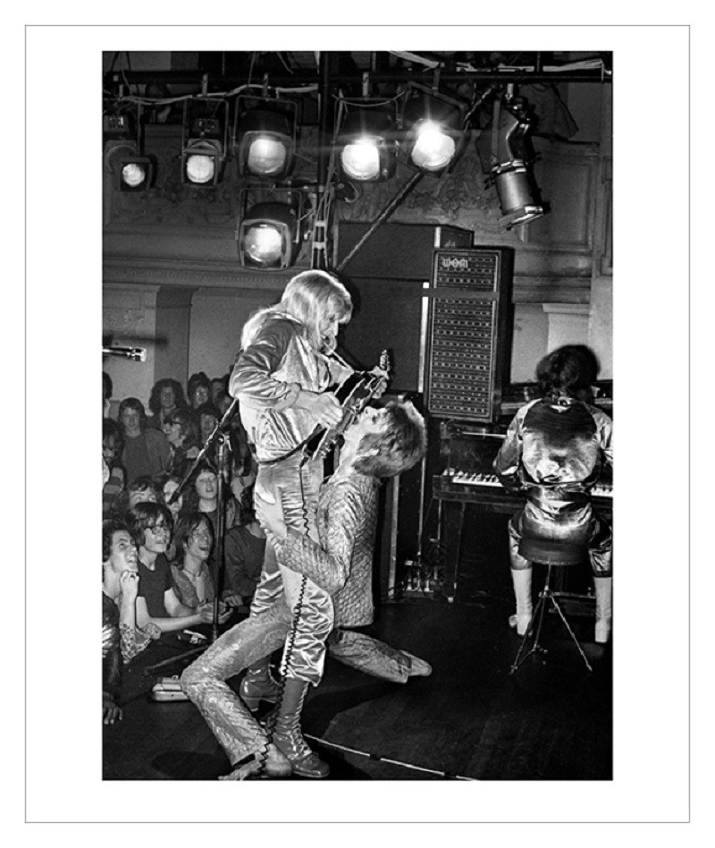 Mick Rock, Bowie And Ronson On Stage Mick Rock, Bowie And Ronson On Stage