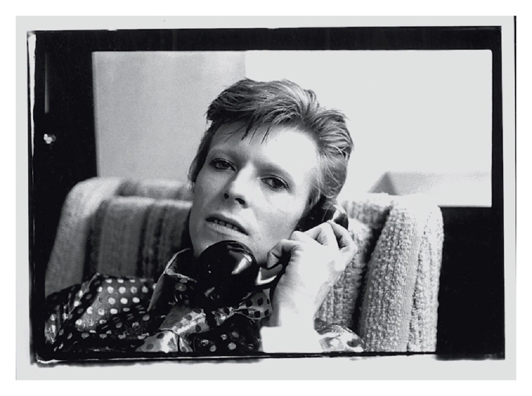 Mick Rock, Bowie On The Phone Mick Rock, Bowie On The Phone