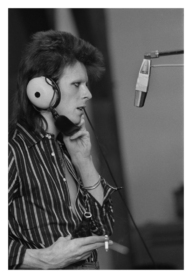 Mick Rock, Bowie Recording Pin Ups Mick Rock, Bowie Recording Pin Ups